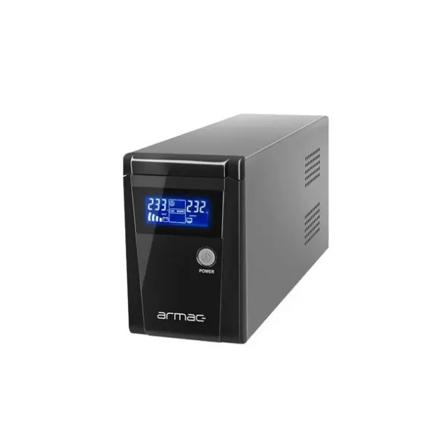 Armac UPS Office 650E LCD 650VA 390W Black (O/650E/LCD)