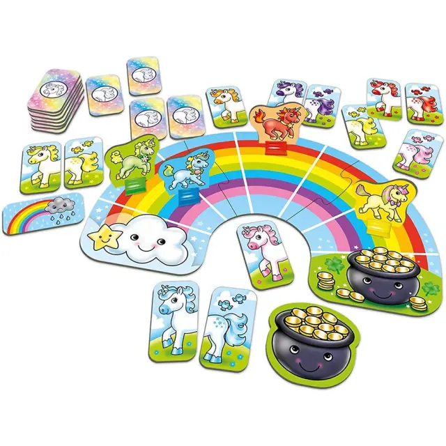 Orchard Toys Εκπαιδευτικό Επιτραπέζιο Rainbow Unicorns "Ουράνιο τόξο και μονόκεροι" 3-5 ετών ORCH095 2