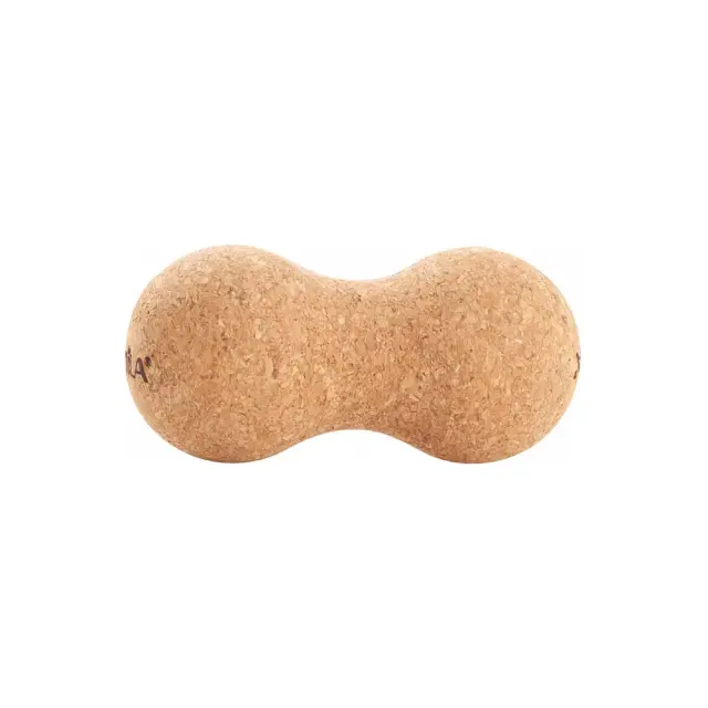 Amila Adult Foam Roaller Massage Yoga Cork Peanut Καφέ 96809 (Amila) - One Size 2