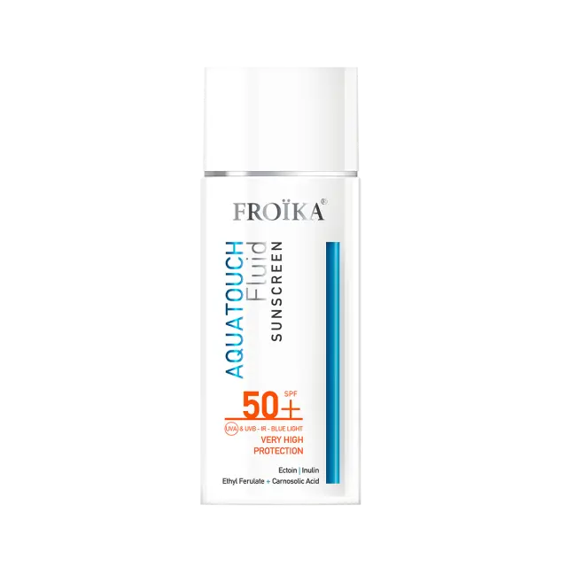 Froika Aquatouch Fluid SPF 50+ Εξαιρετικά Λεπτόρρευστο Αντηλιακό Υψηλής Προστασίας 50mL