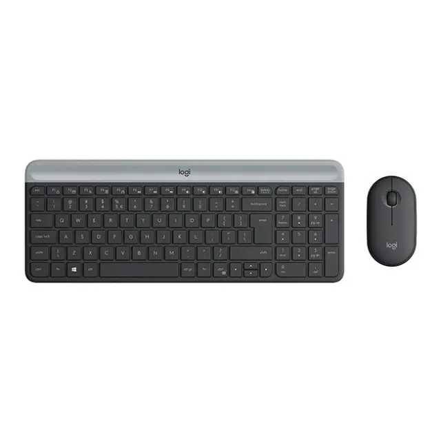 Logitech Keyboard & Mouse Set MK470 Gray (920-009204)