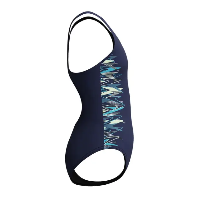 Speedo Girl's Placement Muscleback Swimwear Μπλε Σκούρο 808324003 (Speedo) 3