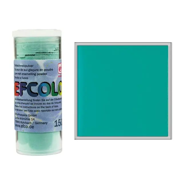 Σμάλτο Μετάλλου Efcolor 150ºC - Light Turquoise - 10ml
