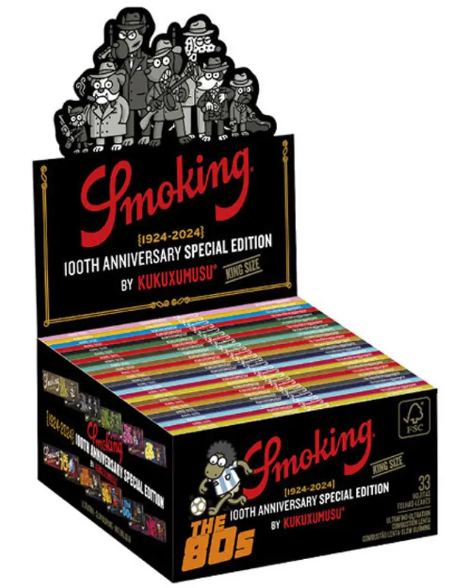 Smoking Χαρτάκια - Μαύρο 100th Anniversary Special Edition - King Size 1τεμ. 3