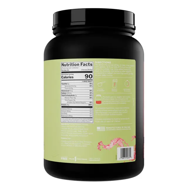 Rule1 Clear Whey Isolate Cherry Limeade, 689 g 2