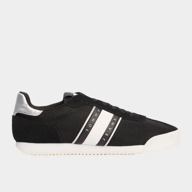 Tommy Hilfiger - Γυναικεία Sneakers Th Low‑Top Runner EN0EN02706-BDS Μαύρο - 41