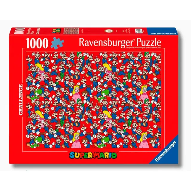 Παζλ Super Mario Challenge puzzle 70x50cm 1000pcs 12000504
