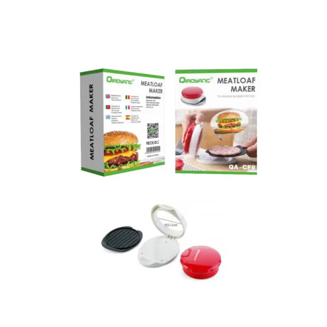 Qiaoyang Μηχανή για χάμπουργκερ QA-CF8 - Meatloaf Maker 4710
