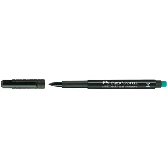 Μαρκαδοράκι Faber Castell Ohp Multimark Permanent M Μαύρο 152599 (Faber Castell)
