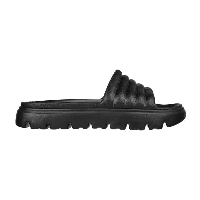 Skechers Women's Foamies Top Level Slides Μαύρο 111450-BBK (Skechers) - 36