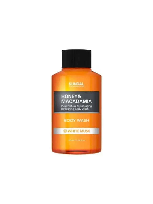 Kundal Honey & Macademia Body Wash 100ml White musk - Αφρόλουτρο με άρωμα White Musk