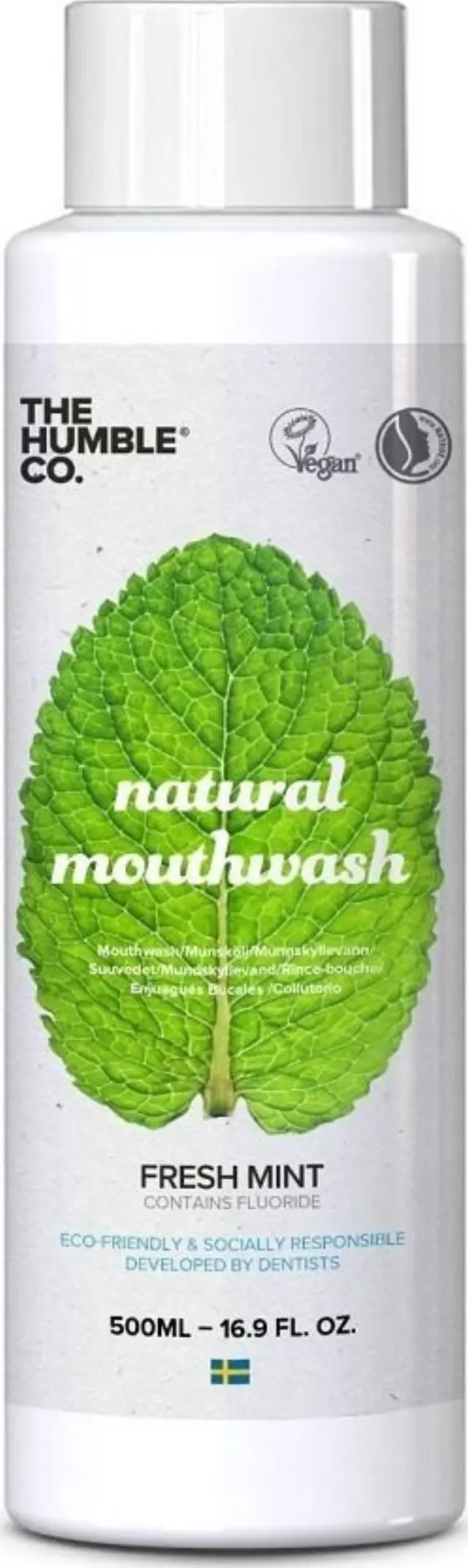 The Humble Co. Natural Mouthwash Στοματικό Διάλυμα Καθημερινής Προστασίας, 500ml