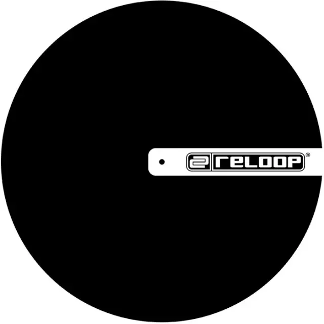 Reloop Slipmat Logo Μαύρο