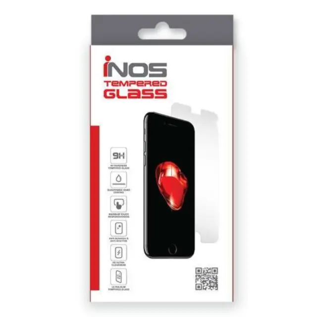 Tempered Glass Full Face inos 0.33mm Apple iPhone 12/ 12 Pro 3D Μαύρο N52756