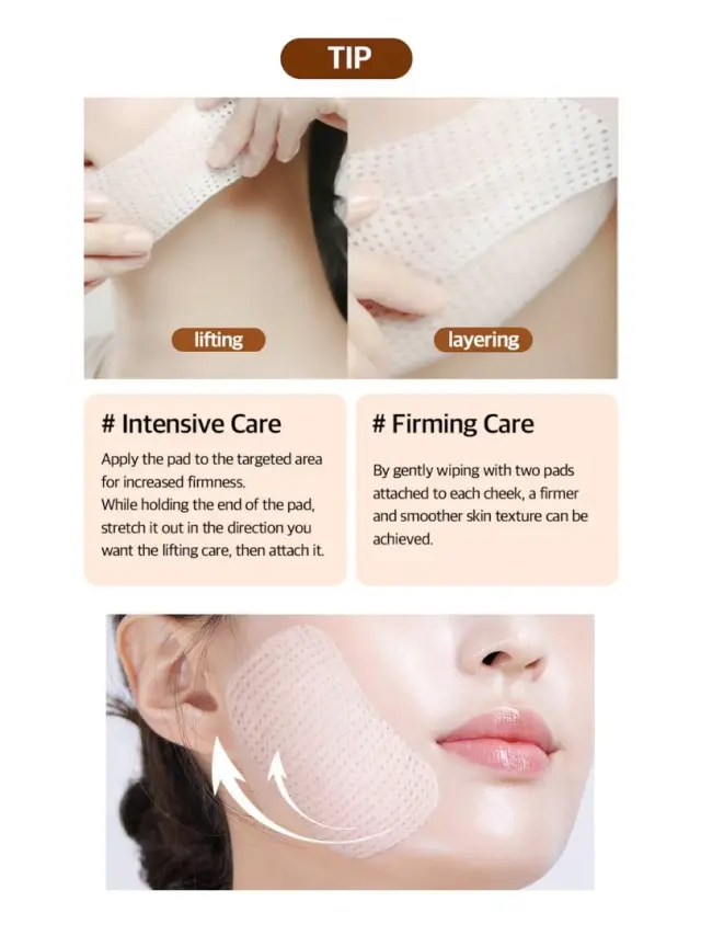 Mediheal Retinol Collagen Lifting Pad- Αποτέλεσμα Lifting 2