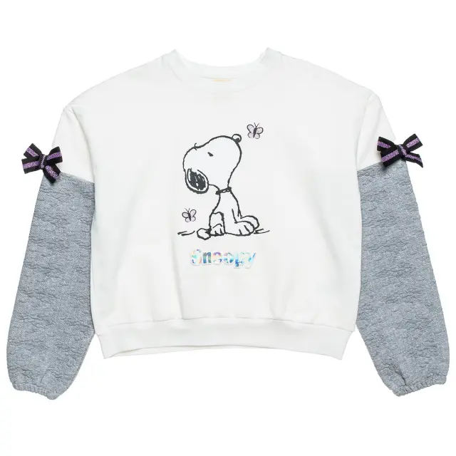 Σετ φούτερ Snoopy με glitter στοιχεία 2