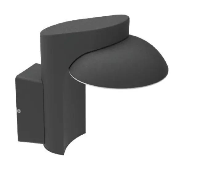 it-Lighting Wabash LED 7W 3CCT Outdoor Wall Lamp Black D:13cm (80208310)