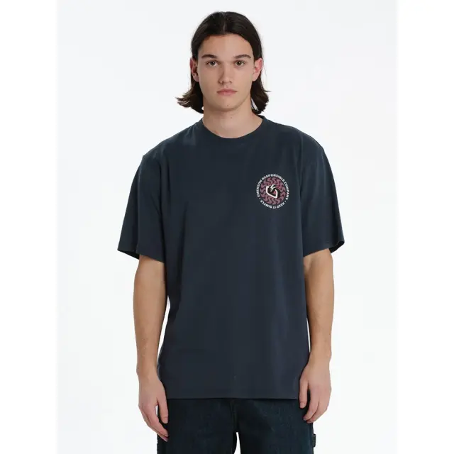 Emerson Men's s/s T-Shirt (261.EM33.04-Dusky Blue) - Μπλέ - M