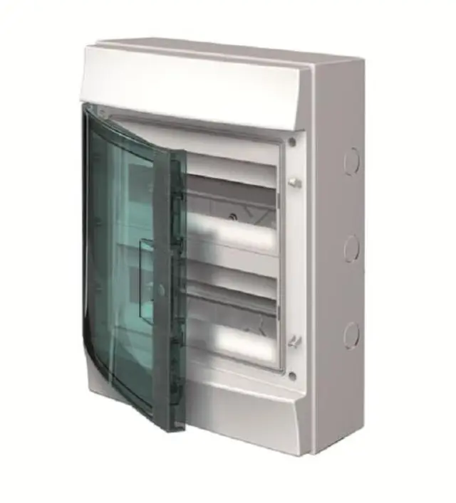 Επίτοιχος πίνακας 2X12M με διάφανη πόρτα MISTRAL65 CU1204 ABB 73596