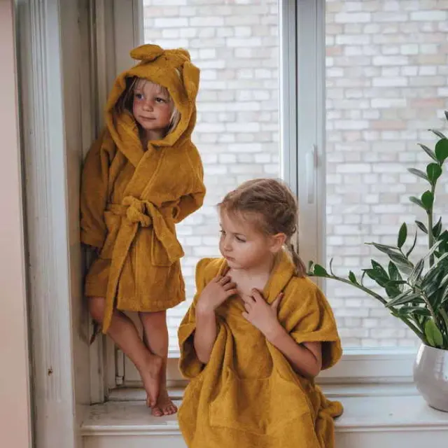 Μπουρνουζοπετσέτα 100% organic cotton κουνέλι 2