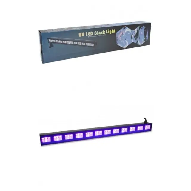 UV μπάρα φωτισμού LED QY-DJ-UV12 - UV LED Black light bar 80064 3