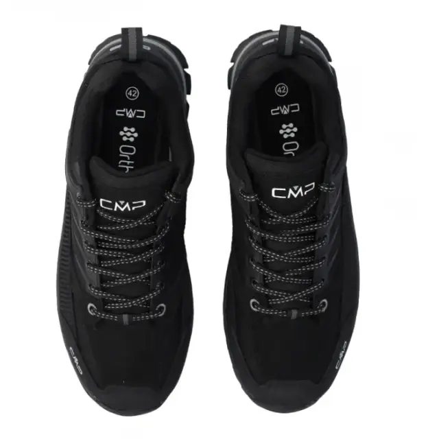 CMP Men's Rigel 2.0 Low Trekking WP Ανδρικά Αδιάβροχα Παππούτσια Ορειβασίας Nero-Grey - 49 3