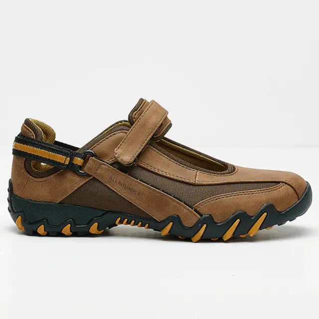 Mephisto Μπαρέτες Γυναικείο δέρμα/ύφασμα Καφέ MEP/NIRO W BROWN - 42,5