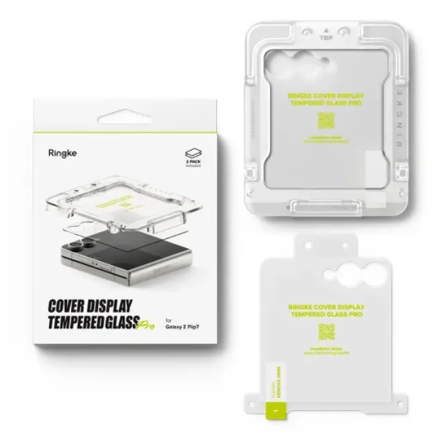 Ringke Cover Display Pro 2-pack Galaxy Z Flip 7 Clear 2