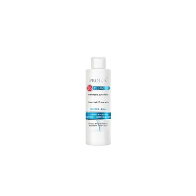 Froika DS Cleanser Gel Καθαρισμού Προσώπου 200ml 3