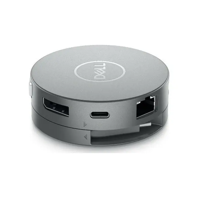 Dell DA310 USB-C Docking Station με HDMI/DisplayPort 4K PD Ethernet και συνδεση 3 Οθονών Ασημί (DA310) (DELDA310) DELL Accessories