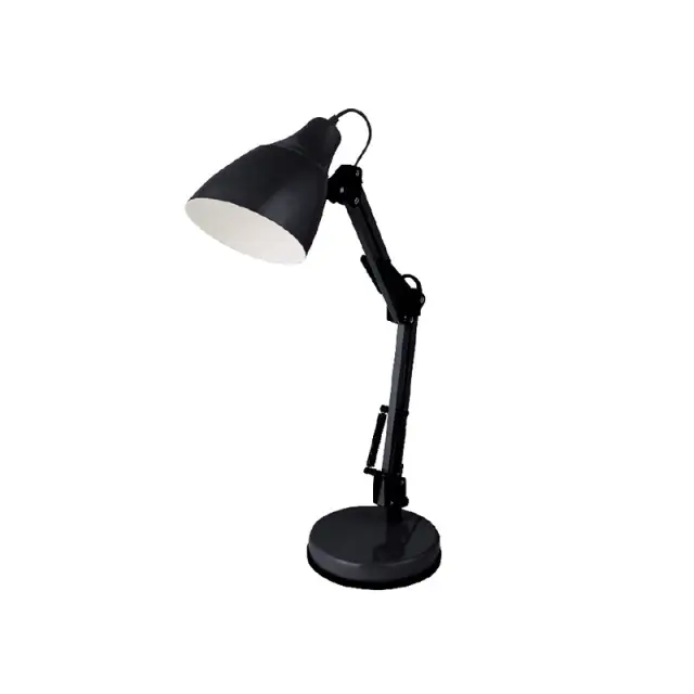 Aca Light Φ/Σ ΓΡΑΦΕΙΟΥ 1ΧΕ27 ΜΑΥΡΟ ΜΕΤΑΛΛΙΚΟ Φ15ΧΦ12ΧΗ50CM KINGSTON