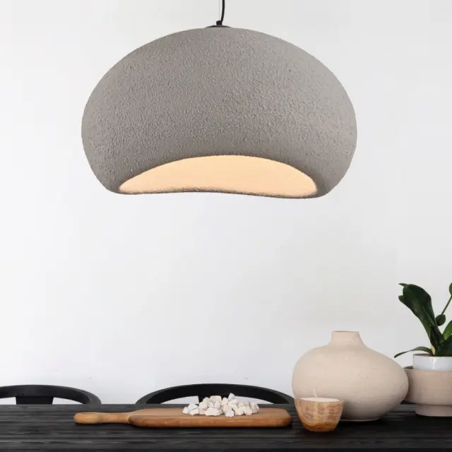 InLight Κρεμαστό φωτιστικό από Fiberglass 1XE27 D:40cm (4053-C) 2