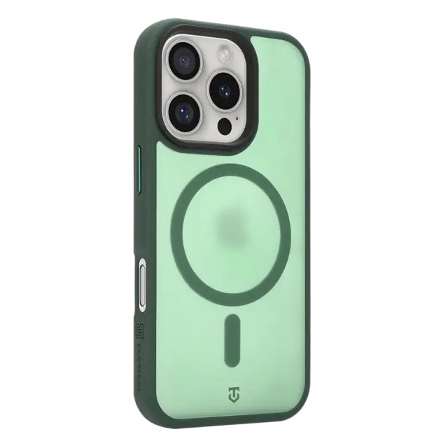 Tactical MagForce Hypersand Cover for Apple iPhone 16 Pro Forest Green 3