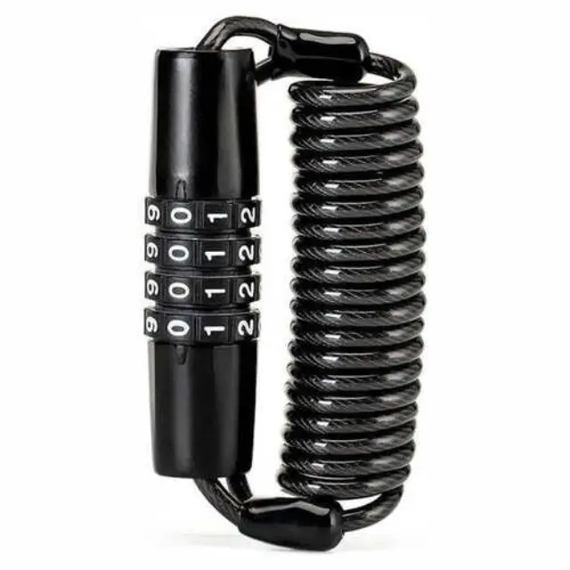 Rockbros T609 Αντικλεπτικό Καλώδιο Ποδηλάτου με Συνδυασμό 1.5m Μαύρο