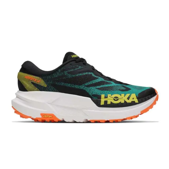 Hoka One One Men's Mafate X Μαύρο - Πράσινο 1161990-BCQ (Hoka)