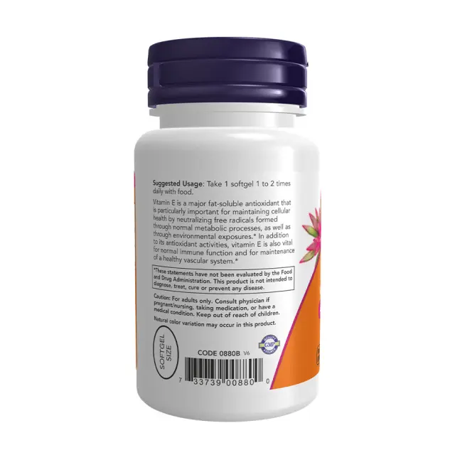 Now Foods Vitamin E-200 IU Mixed Tocopherols 3
