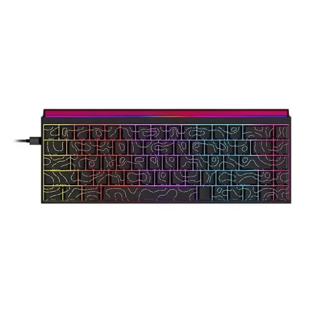 Ajazz Gaming Keyboard NK68 Red Switch Black (NK68-R-S-B)