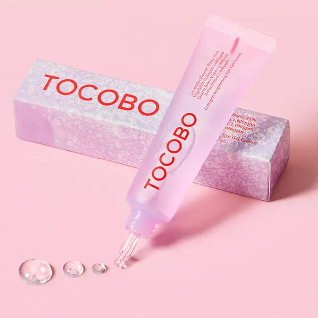 Tocobo Collagen Brightening Eye Gel Cream Αντιγηραντική κρέμα ματιών με φυτικό κολλαγόνο & ρετινόλη 30ml 2