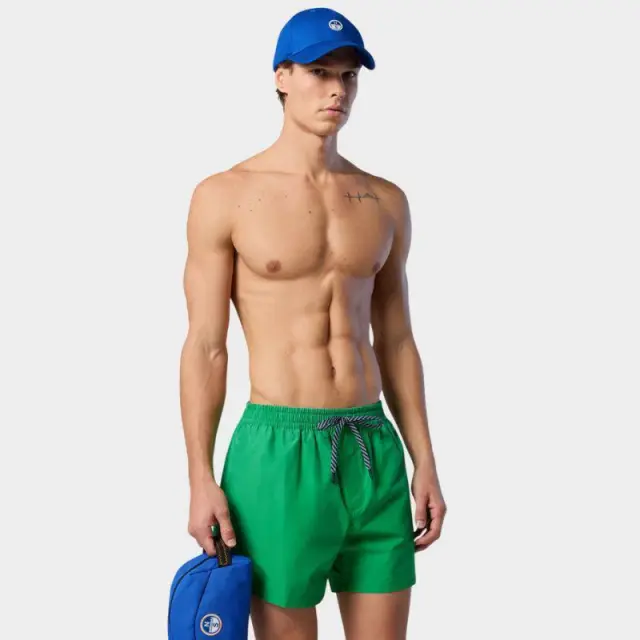 Μαγιό North Sails 673739000_VE0460 Πράσινο - XL 2