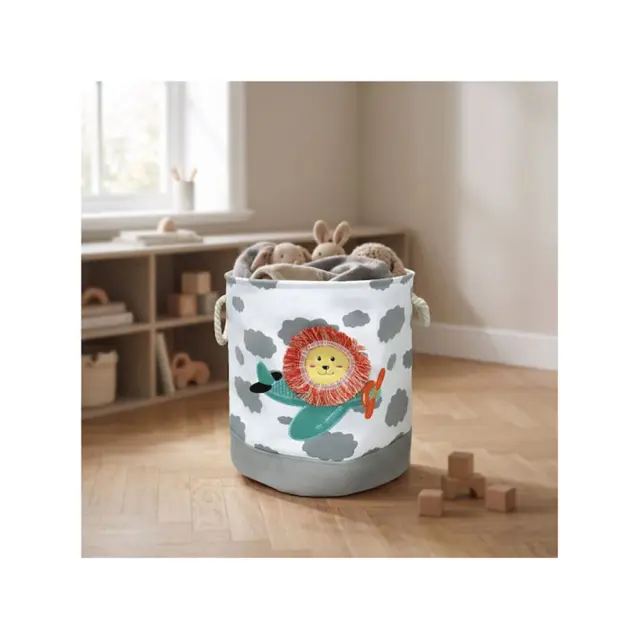 Moni Καλάθι Αποθήκευσης Παιχνιδιών Toy Storage Basket 36x38 cm 3800146273507 3