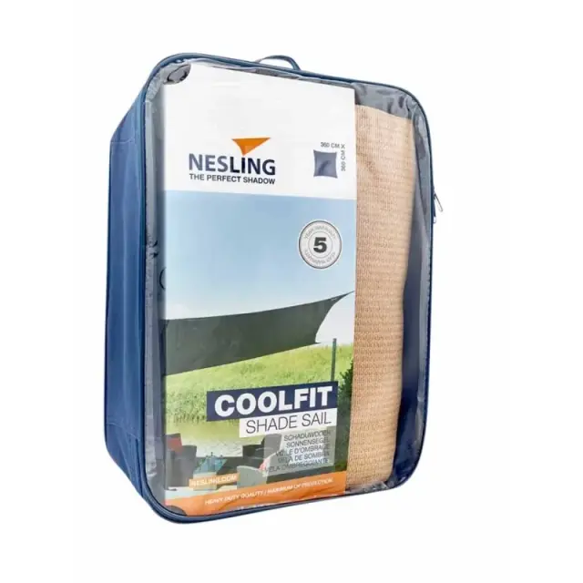 Nesling N501-082-43 Coolfit Τετράγωνο Πανί Σκίασης 3,6x3,6m 285gsm 2