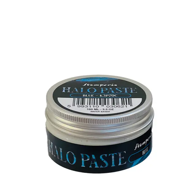 Halo Paste (ιριδίζουσα πάστα) 50ml, Stamperia, Μπλε