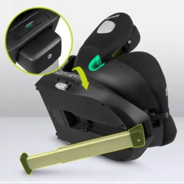 Lionelo Braam i-Size κάθισμα αυτοκινήτου 40-150 cm isofix Black Carbon 3