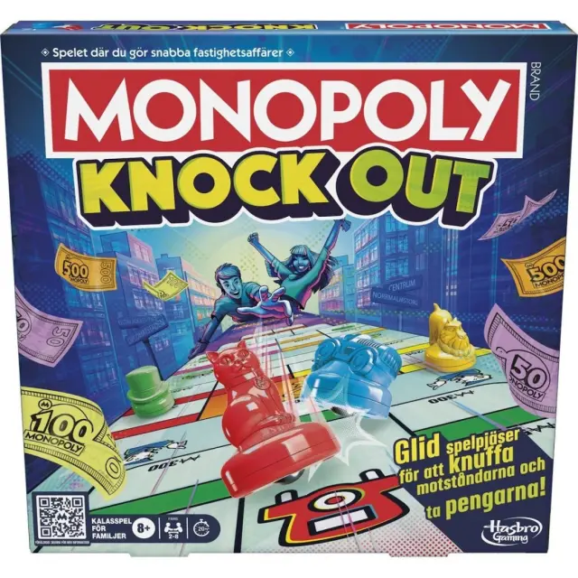 Hasbro: Monopoly - Knockout (Greek Language) (F8995) 2