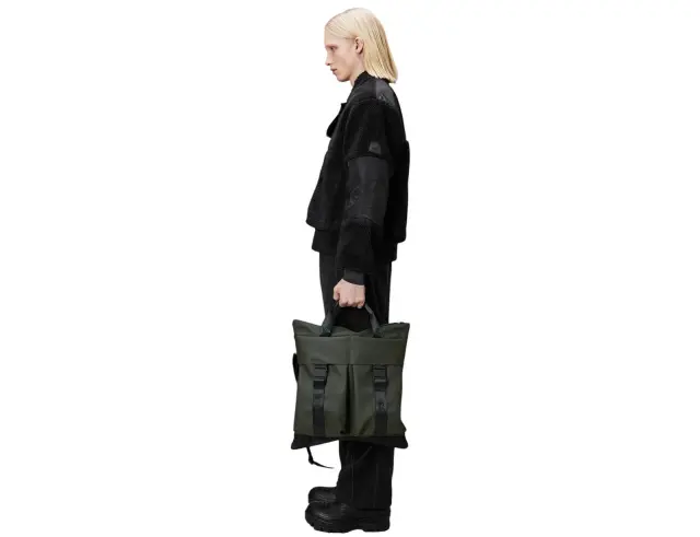 Τσάντα Ώμου 16'' Trail Tote W3 Rains με χωρητικότητα 12L - Green 14360 3
