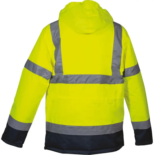 Αδιάβροχο Ανακλαστικό Παρκά Cofra Namsos yellow/navy 2