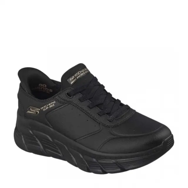 Skechers Slip-Ins Bobs B Flex Hi Workday Γυναικεία Sneakers 117394-BBK ΜΑΥΡΟ - 38 2