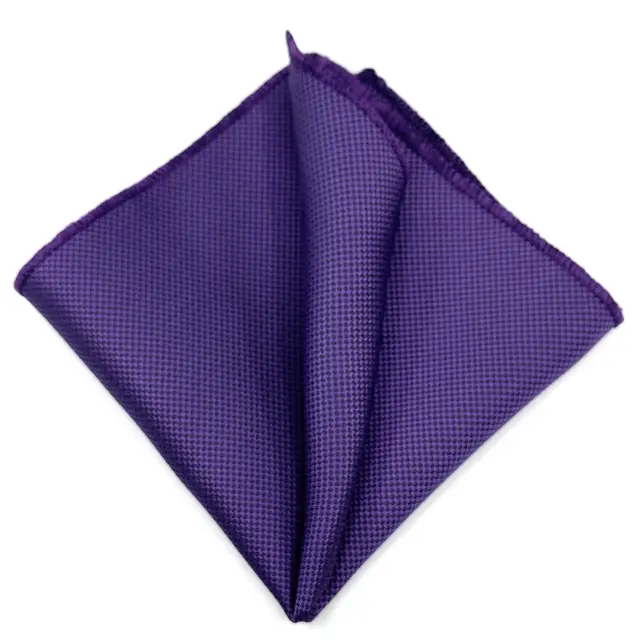 Βιολετί Μαντήλι Τσέπης με Γαζί 26*26cm 3