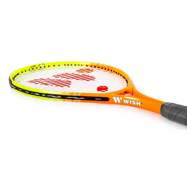 Wish Unisex Junior Alumtec 2600 25inch Tennis Racket Πολύχρωμο 42051 (Eldico Sport) - One Size 3