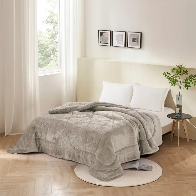 Κουβερτοπάπλωμα 160x220 Μονό 770gsm Anna Riska Vienna Linen 100% Πολυέστερ